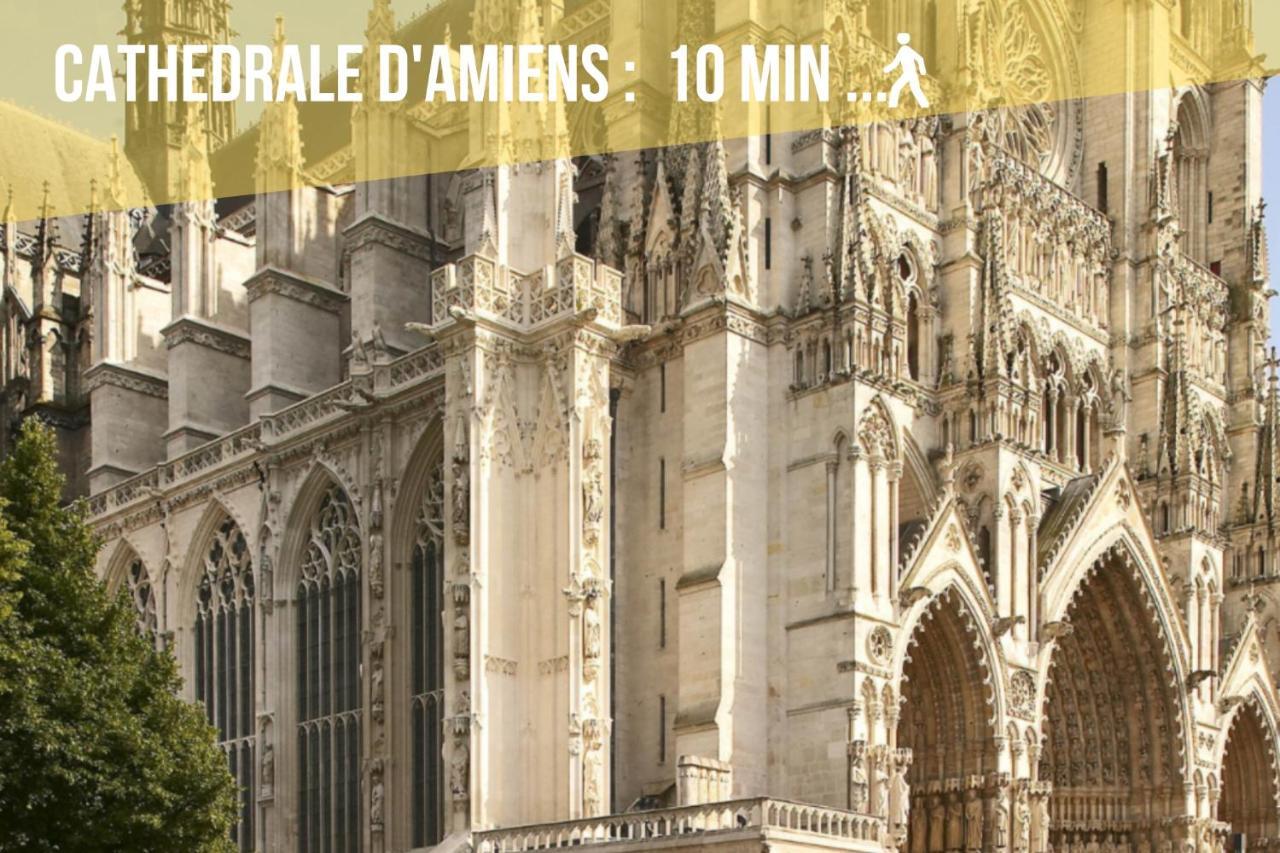 Les Perles Amienoises✩Black Pearl☆Hyper Centre☆ Amiens Eksteriør billede