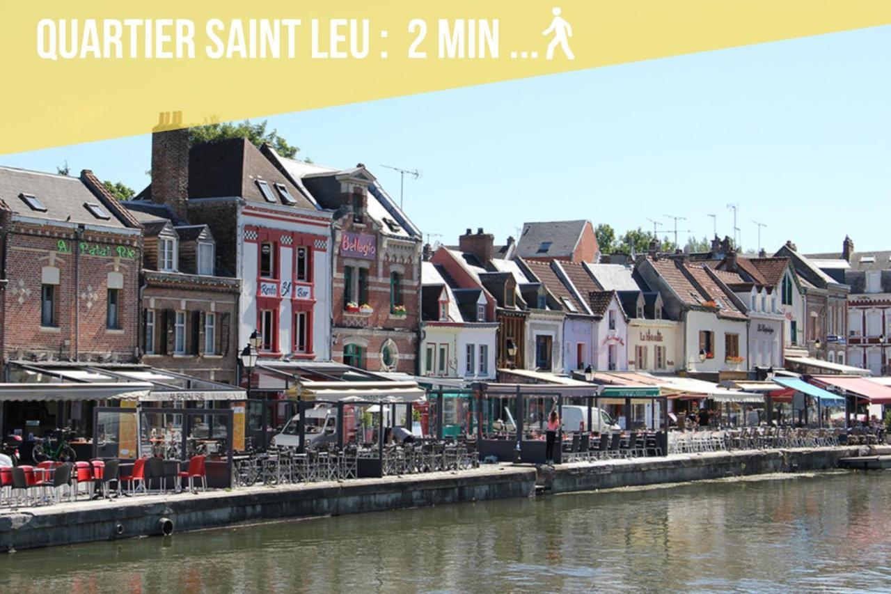 Les Perles Amienoises✩Black Pearl☆Hyper Centre☆ Amiens Eksteriør billede