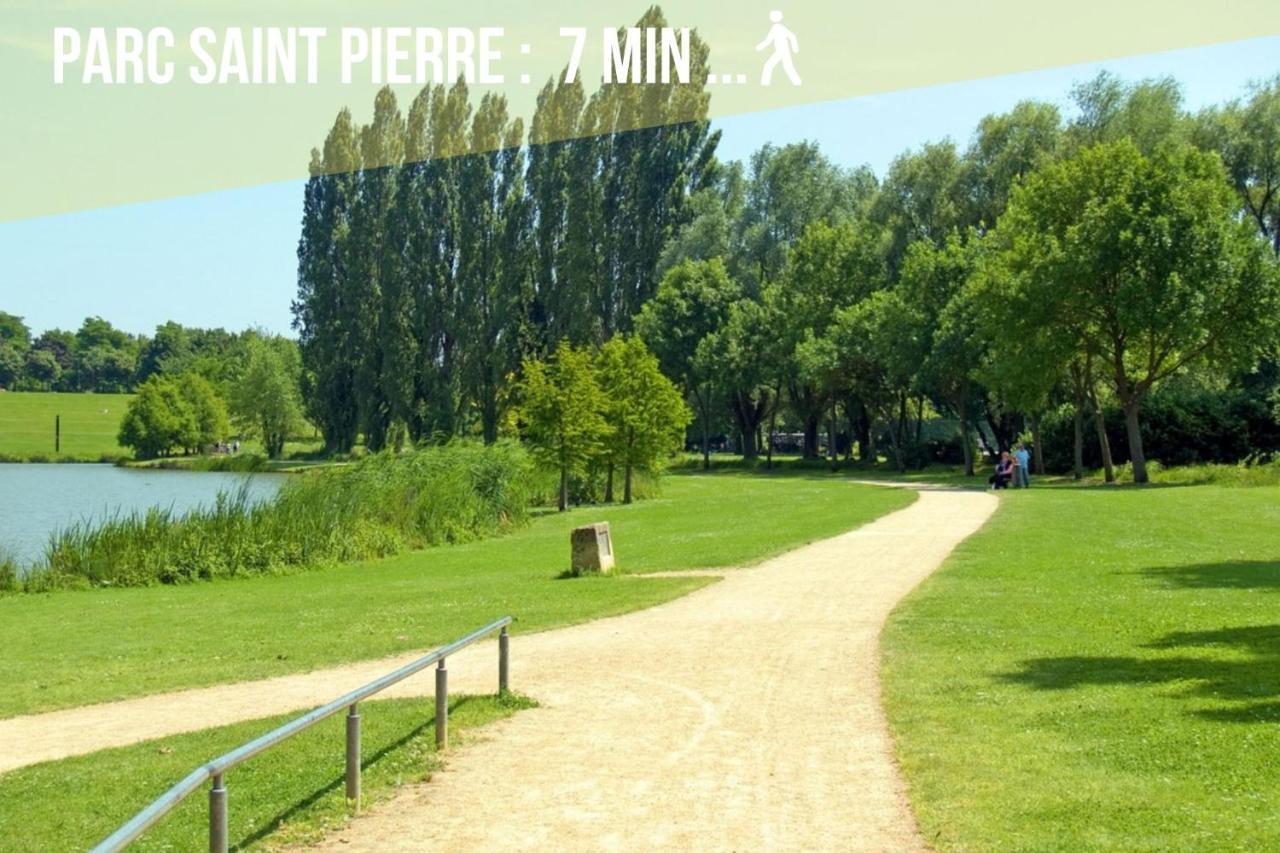 Les Perles Amienoises✩Black Pearl☆Hyper Centre☆ Amiens Eksteriør billede